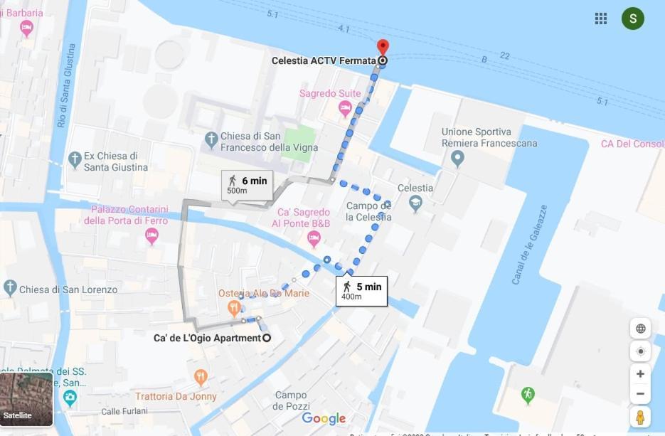 Ca' De L'Ogio Lägenhet Venedig Exteriör bild